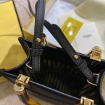 FENDI Sunshine mini tortoiseshell portable crossbody cute