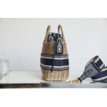 Dior Wicker Basket Bag