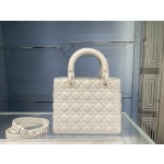 Dior lady 24cm matte white