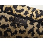 DIOR TOTE Leopard Print Shopping Bag