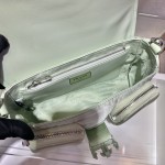 Prada 1BD295 Shiny Leather Shoulder Bag