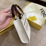 FENDI Sunshine mini tortoiseshell portable crossbody cute