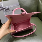 BALENCIAGA 𝐇𝐨𝐮𝐫𝐠𝐥𝐚𝐬𝐬𝐬 𝐒 crocodile-textured cowhide