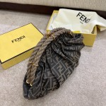 FENDI's latest Shell Dumpling Cloud Clutch Bag