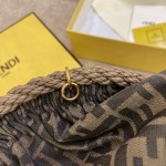 FENDI's latest Shell Dumpling Cloud Clutch Bag