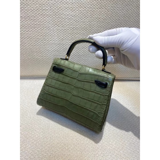 kelly doll  American crocodile top craftsmanship wax thread hand sewing