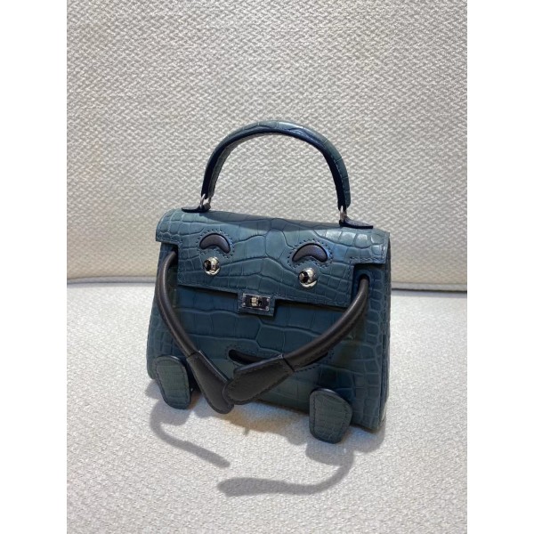 kelly doll  American crocodile top craftsmanship wax thread hand sewing