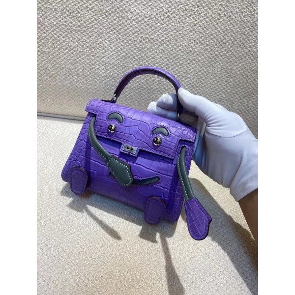 kelly doll  American crocodile top craftsmanship wax thread hand sewing