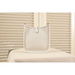 evelyne milkshake white silver buckle TG