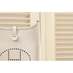 evelyne milkshake white silver buckle TG