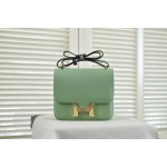 Kangkang 24 avocado green gold buckle epsom leather