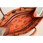 DIOR TOTE Orange dinosaur