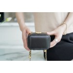 𝗖𝗛𝗔𝗡𝗘𝗟 ❥𝟚𝟘𝟚1 Advanced Handcraft Workshop Double Golden Ball 𝑴𝒊𝒏𝒊 box bag