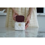 𝗖𝗛𝗔𝗡𝗘𝗟 ❥𝟚𝟘𝟚1 Advanced Handcraft Workshop Double Golden Ball 𝑴𝒊𝒏𝒊 box bag