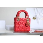 Dior Lady three compartments Tanabata model red DR-081