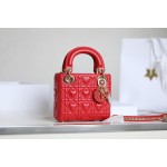 Dior Lady three compartments Tanabata model red DR-081
