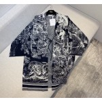 Dior knitted jacquard coat (consult customer service to confirm the size before placing a custom order)