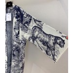 Dior knitted jacquard coat (consult customer service to confirm the size before placing a custom order)