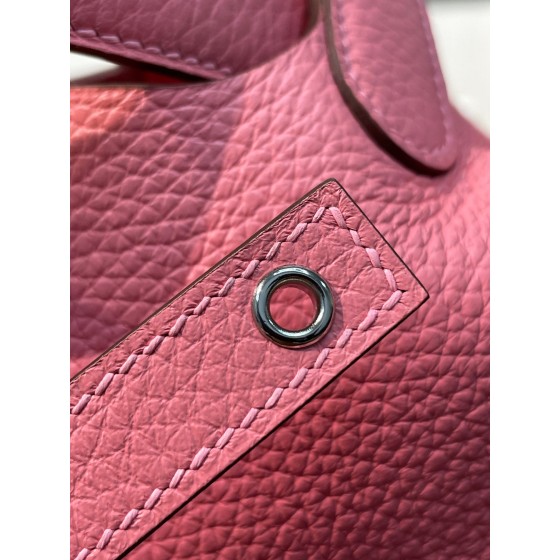 picotin18 summer powder TC leather silver buckle