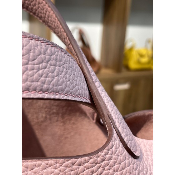 picotin18 ceramic powder TC leather gold buckle