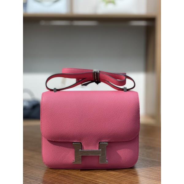 Kangkang 19 lipstick powder EP leather silver buckle