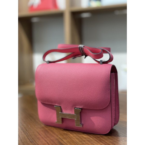 Kangkang 19 lipstick powder EP leather silver buckle