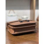 Kangkang 19 Golden Brown EVE Leather Silver Buckle