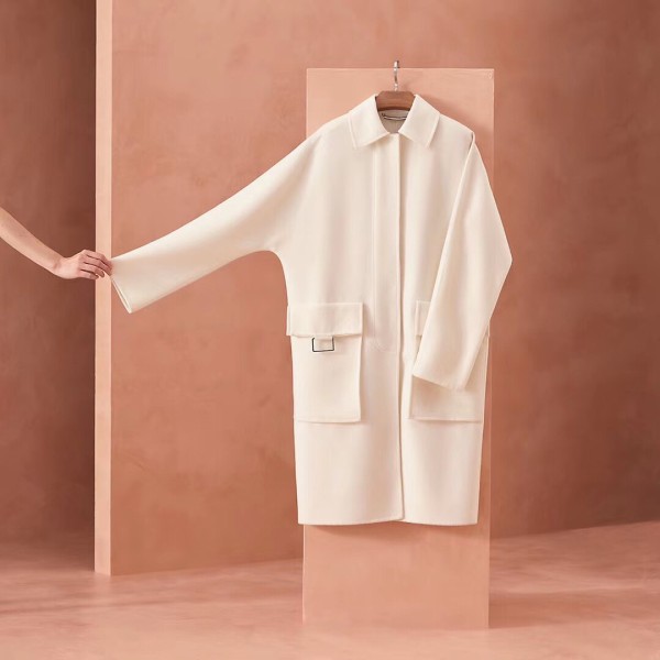 Hermes cashmere coat Q50 (consult customer service to confirm the size before placing an order for a customized version)