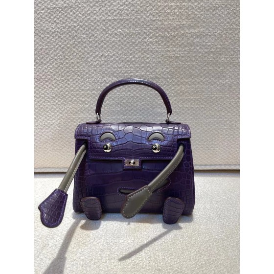 kelly doll  American crocodile top craftsmanship wax thread hand sewing