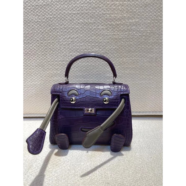 kelly doll  American crocodile top craftsmanship wax thread hand sewing