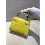 kelly doll  American crocodile top craftsmanship wax thread hand sewing