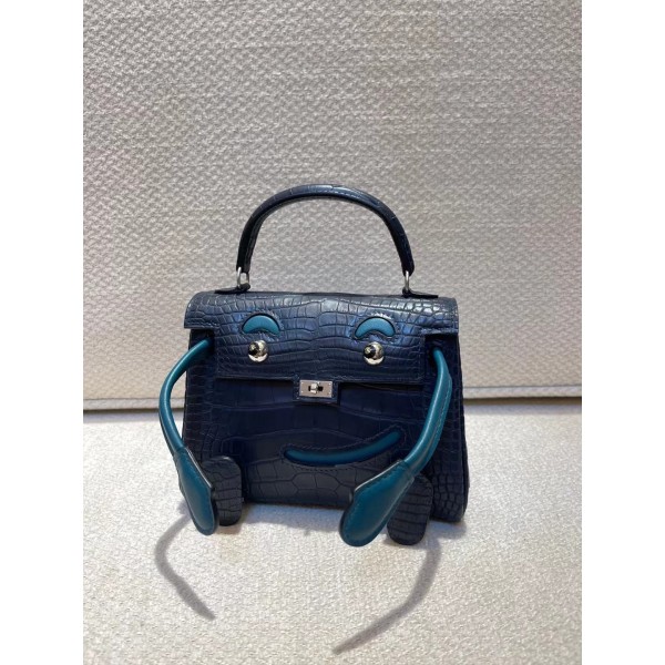 kelly doll  American crocodile top craftsmanship wax thread hand sewing