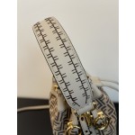 New mon tresor bag full FF suede bucket bag