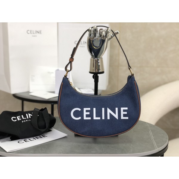 CELINE 𝐀𝐕𝐀 Cowboy Underarm Bag Model: 193952
