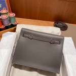 Kelly Danse Evercolor Leather 8F Pewter Gray