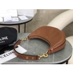 CELINE 𝐀𝐕𝐀 Full Leather Underarm Bag Model: 196923