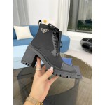 Prada high-heeled domineering short boots
