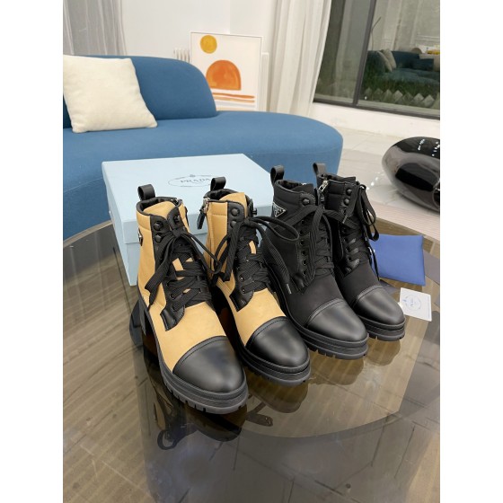 Prada high-heeled domineering short boots