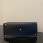 FENDI Large Black Way New Double F Buckle Bag