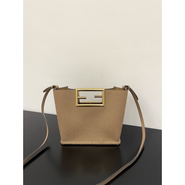 FENDI small Way new double F buckle handbag