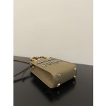 FENDI Sunshine mini tortoiseshell portable crossbody cute