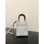 FENDI Logo embossed tortoiseshell portable crossbody cute