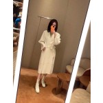 Hermes Cashmere Coat Q40 (Please consult customer service to confirm the size before placing an order for a customized version)