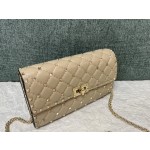 Valentino Studded Lambskin Shoulder Bag Clutch 0137