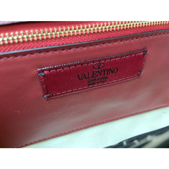 Valentino Studded Lambskin Shoulder Bag Clutch 0137