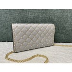 Valentino Studded Lambskin Shoulder Bag Clutch 0137