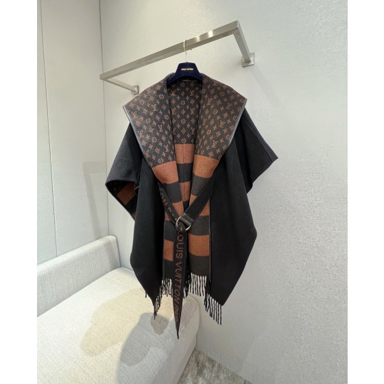 Louis Vuitton Cloak Coat (Consult customer service to confirm size before placing a custom order)