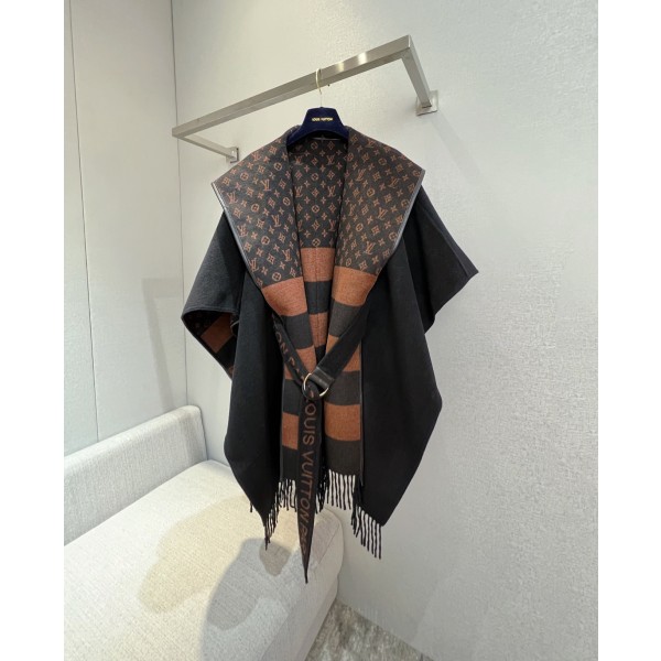 Louis Vuitton Cloak Coat (Consult customer service to confirm size before placing a custom order)