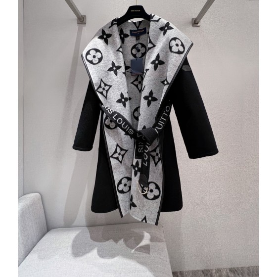 Louis Vuitton Cashmere Coat (Consult customer service to confirm size before placing a custom order)