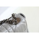 ▪️ DIOR CARO Grey Gunmetal Buckle DR-061